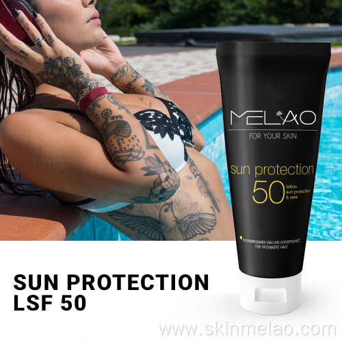 Moisturizing Tattoo Sunscreen Spf 50